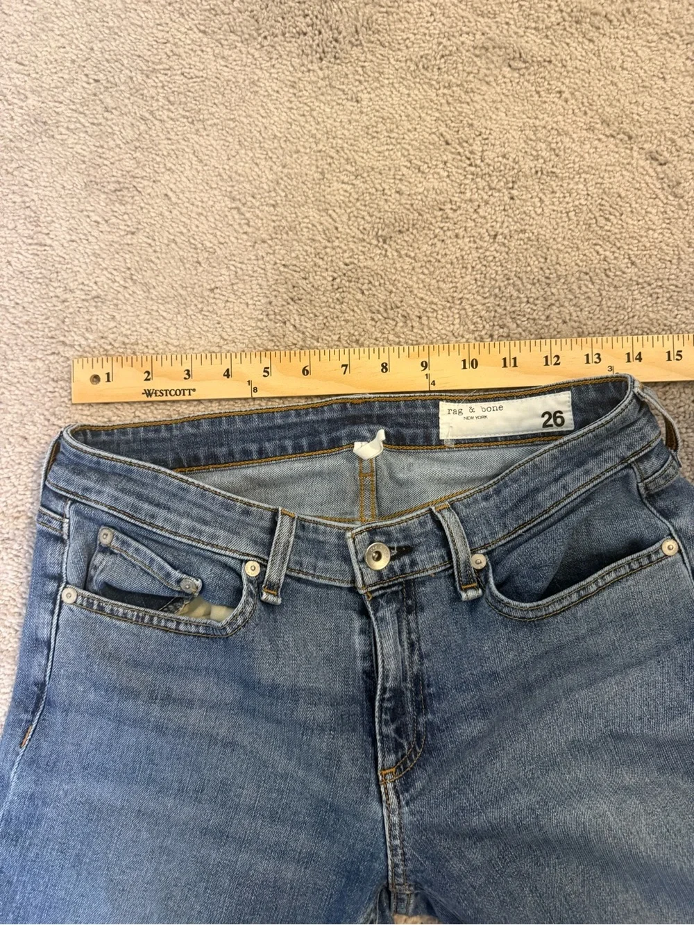 rag & bone Dre low rise slim boyfriend jeans